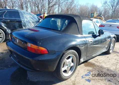 1998 BMW Z3 1.9 z USA, uszkodzony, nr VIN 4USCH7330WLD16457